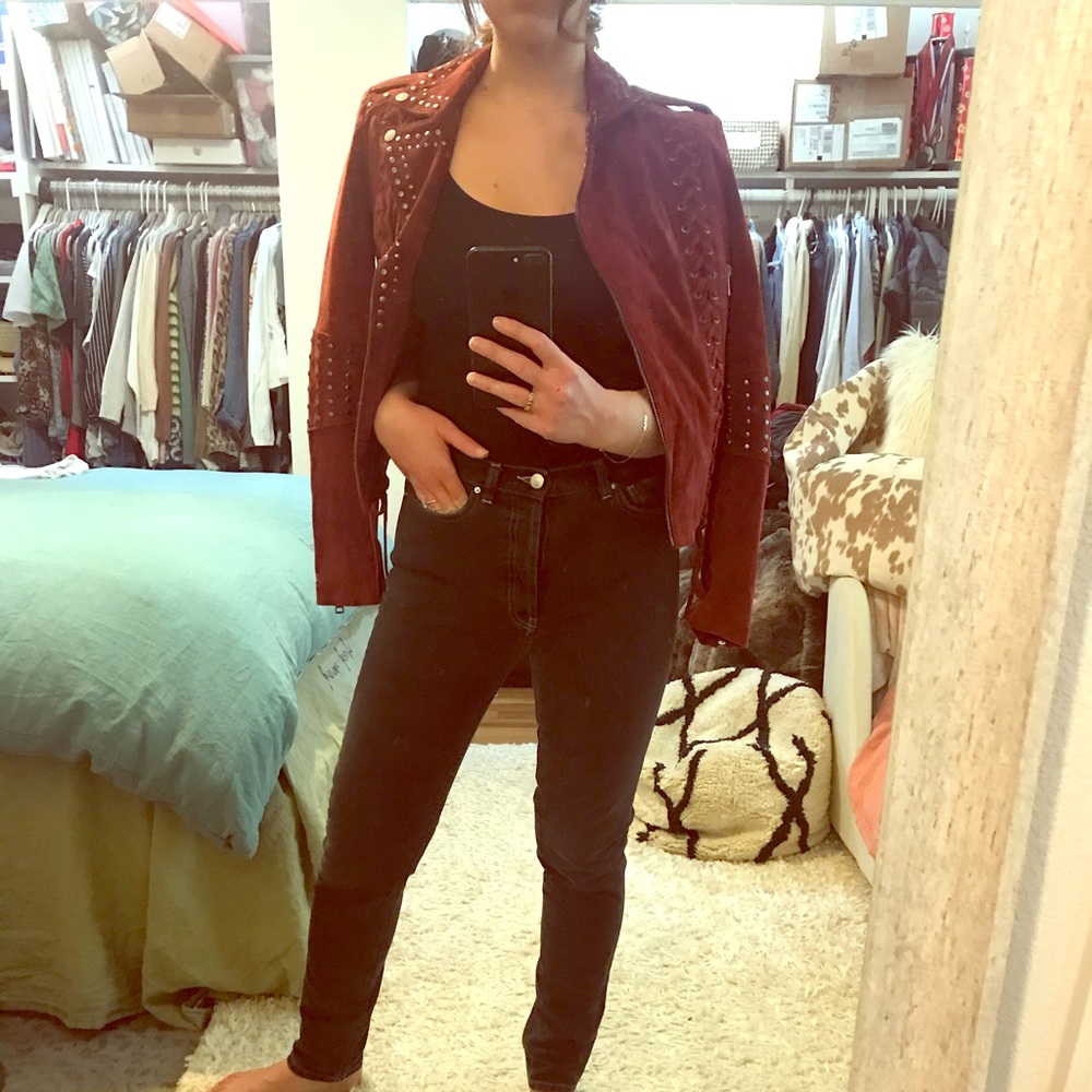 Belle Vere leather jacket
